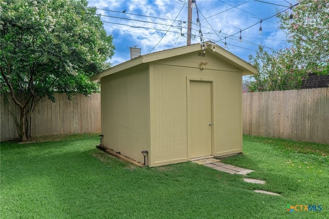 401 Hampshire St, Victoria, TX 77904 - view of shed with a fenced backyard