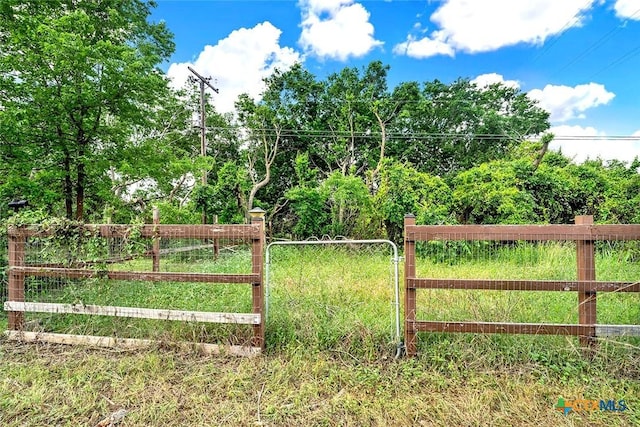 1210 Old Martindale Rd, San Marcos, TX 78666 - view of gate featuring fence