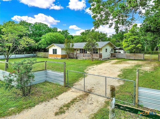 1210 Old Martindale Rd, San Marcos, TX 78666 - exterior space featuring a yard and fence private yard
