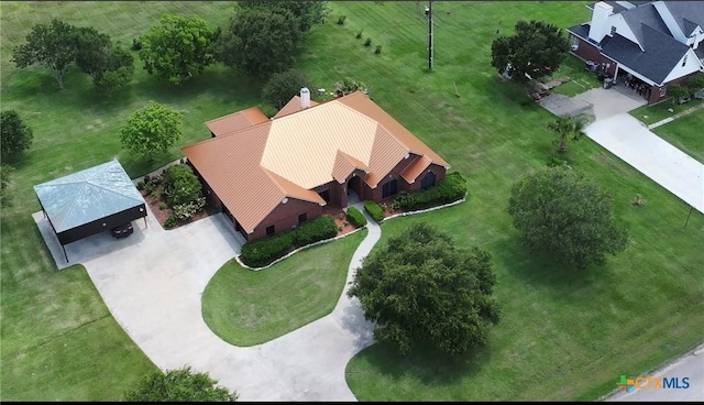 507 Hackberry Bnd, Port Lavaca, TX 77979 - aerial view of property and surrounding area