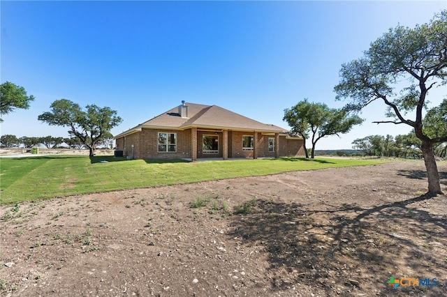 4231 Cold Springs Dr, Copperas Cove, TX 76539 - view of front of house featuring brick siding and a front yard