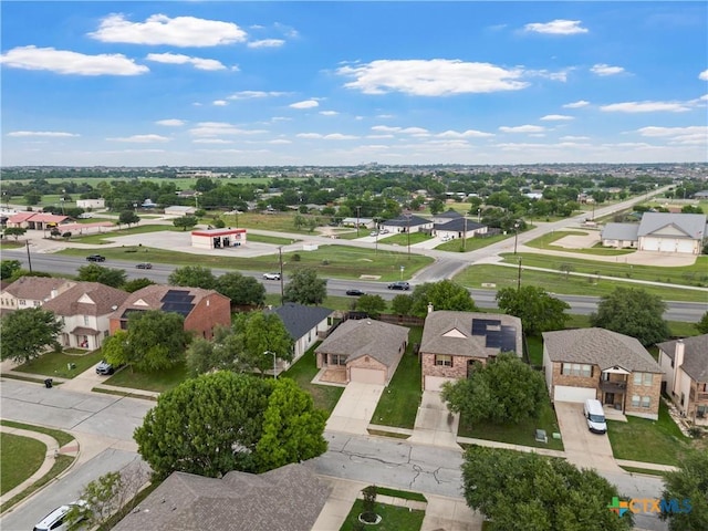 birds eye view of property featuring a residential view