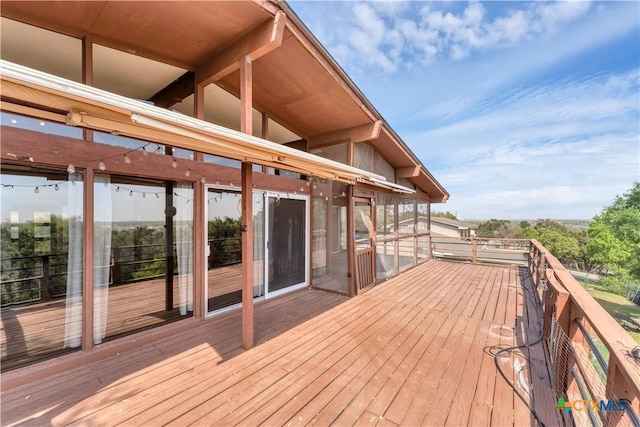 667 Fredericksburg Rd, New Braunfels, TX 78130 - view of wooden terrace