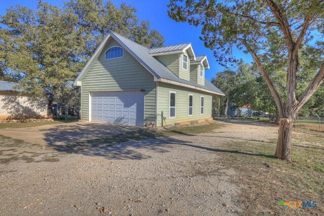 view of side of property