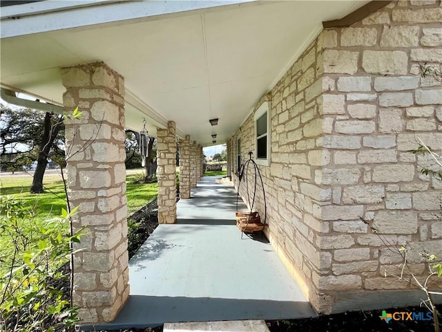 view of patio