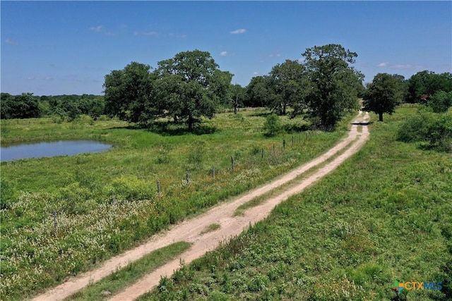 4410 Fm 1115, Flatonia, TX 78959 - view of yard with a water view and a wooded view