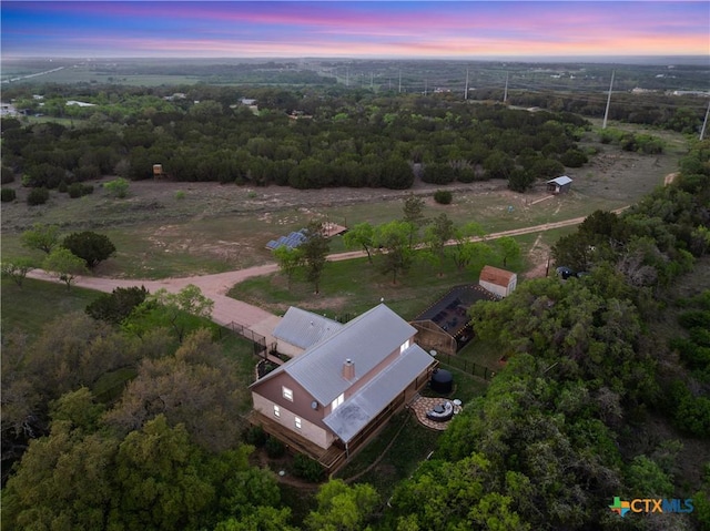 260 County Road 413, Spicewood, TX 78669 - view of aerial view at dusk