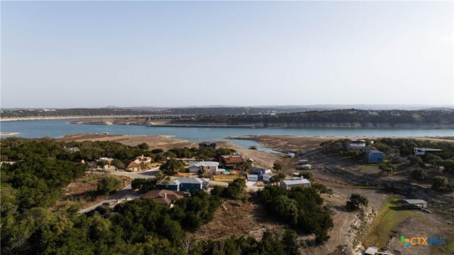 20029 Continental Dr, Lago Vista, TX 78645 - aerial view of property's location with a nearby body of water