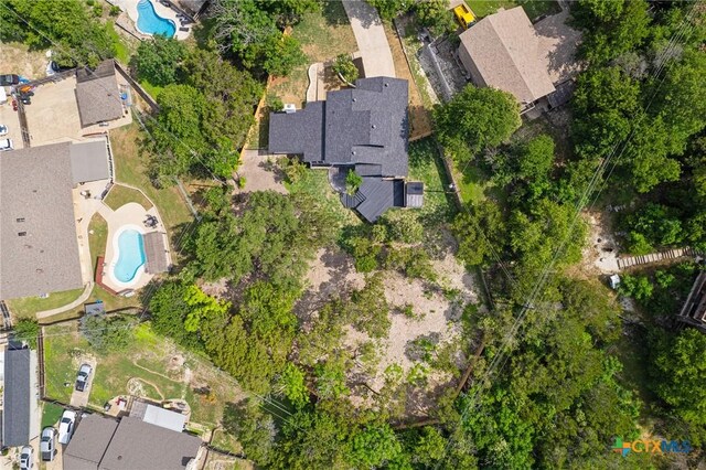910 Cliffside Dr, Harker Heights, TX 76548 - aerial view of property's location with a pool area