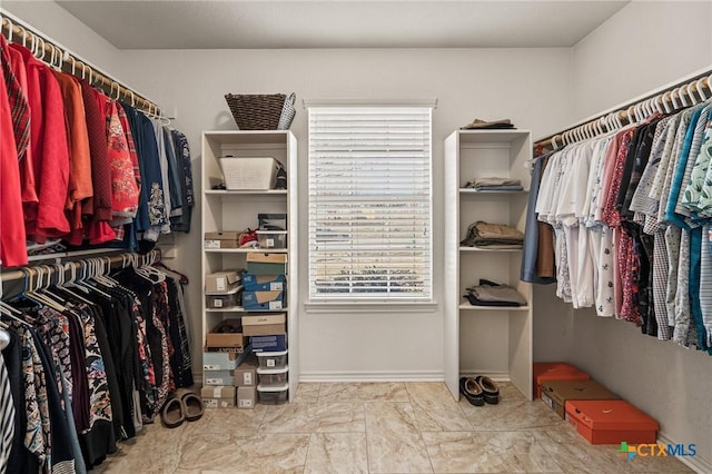 view of spacious closet