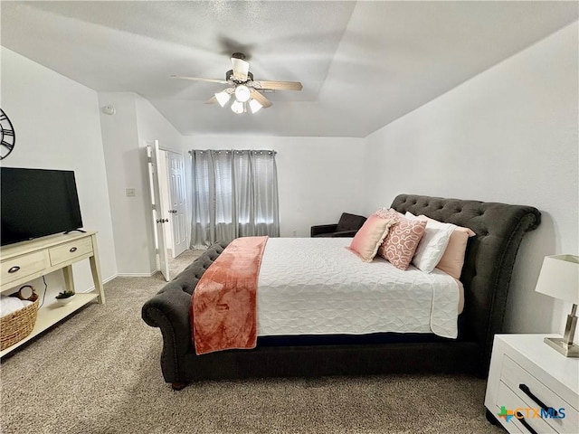 5902 Chuckwagon Cir, Killeen, TX 76542 - carpeted bedroom with ceiling fan