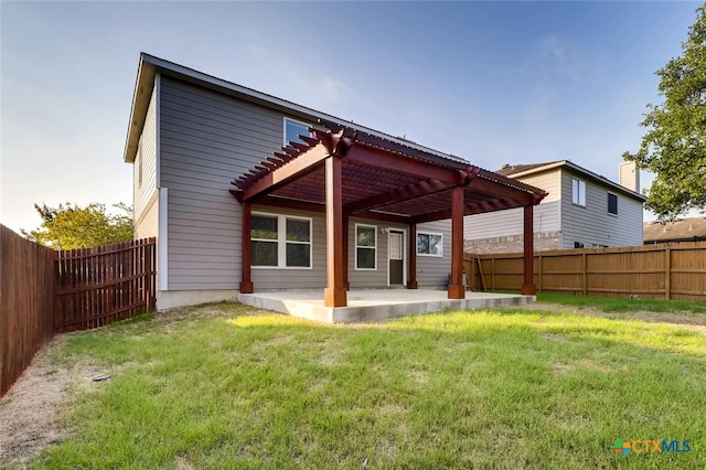 25923 Torch Lily, San Antonio, TX 78260 - rear view of house with a pergola and a patio