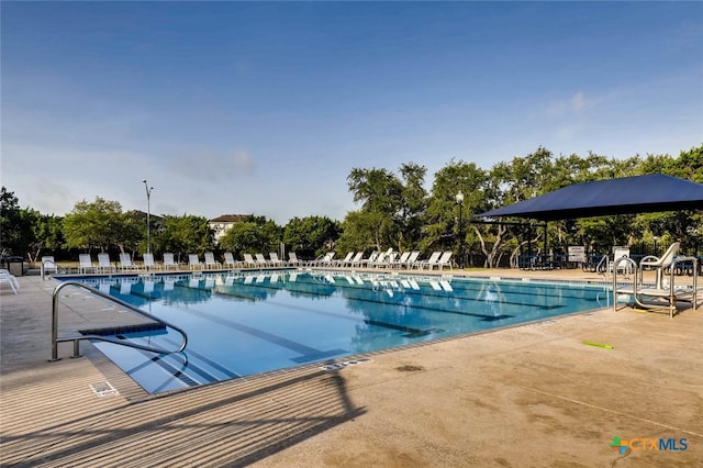 25923 Torch Lily, San Antonio, TX 78260 - community pool with a patio