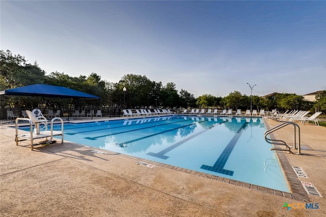 25923 Torch Lily, San Antonio, TX 78260 - community pool with fence and a patio
