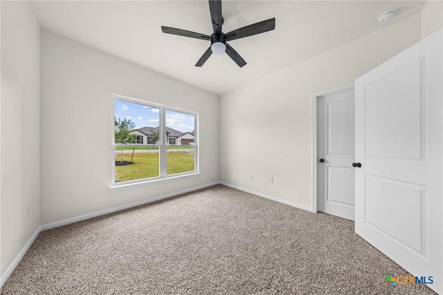 15938 Salado Dr, Temple, TX 76502 - unfurnished bedroom with carpet floors and a ceiling fan