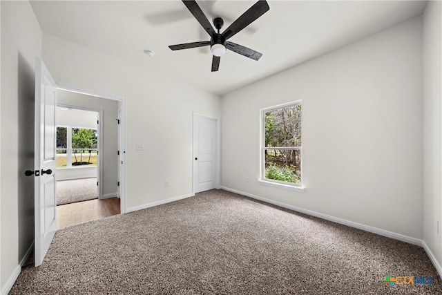 15938 Salado Dr, Temple, TX 76502 - unfurnished bedroom with carpet and ceiling fan