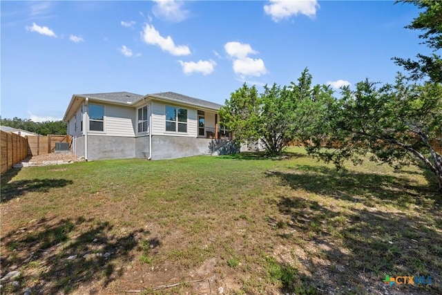 4001 Crockett Ave, Lago Vista, TX 78645 - view of rear view of house