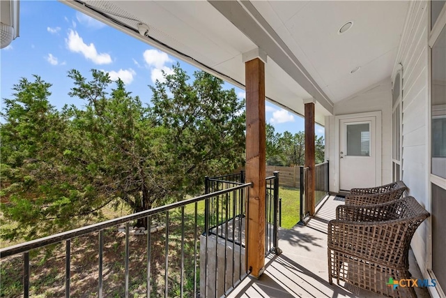 4001 Crockett Ave, Lago Vista, TX 78645 - view of balcony