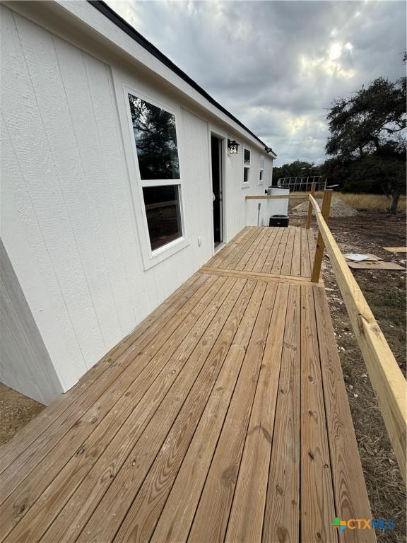 1907 Falconwood Dr, San Marcos, TX 78666 - view of deck