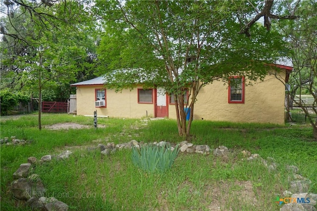 132 Madrona Ln, Bandera, TX 78003 - view of front facade with stucco siding