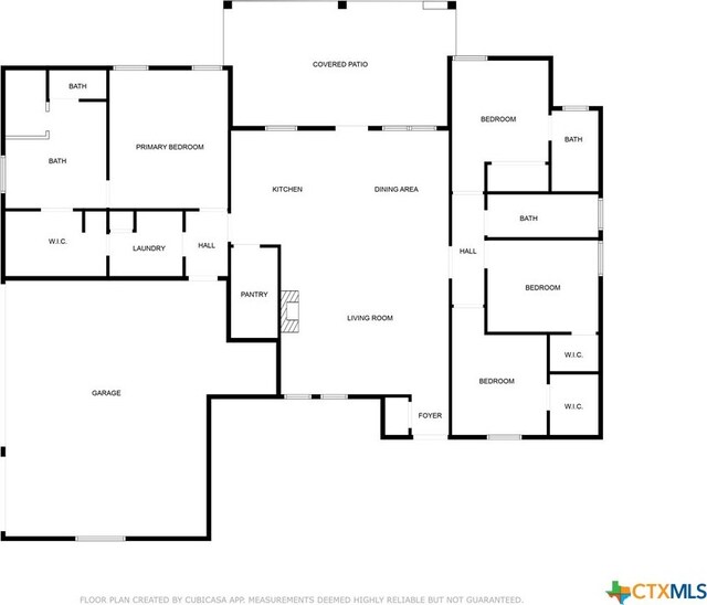 1811 Ember Dr, Temple, TX 76502 - view of property floor plan