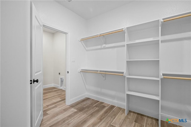 1811 Ember Dr, Temple, TX 76502 - spacious closet with wood finished floors