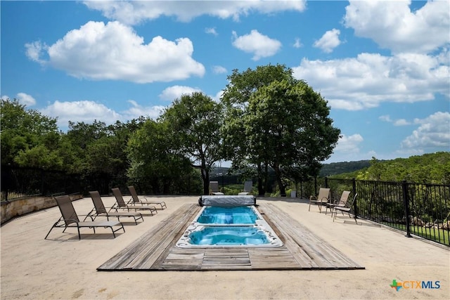 514 Eden Ranch Dr, Canyon Lake, TX 78133 - view of pool