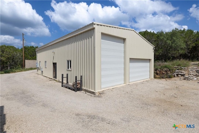 514 Eden Ranch Dr, Canyon Lake, TX 78133 - view of detached garage