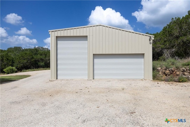 514 Eden Ranch Dr, Canyon Lake, TX 78133 - view of detached garage