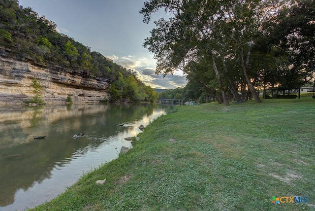 property view of water