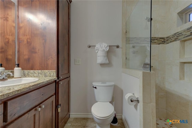540 River Run Unit 204, New Braunfels, TX 78132 - full bathroom with vanity and walk in shower