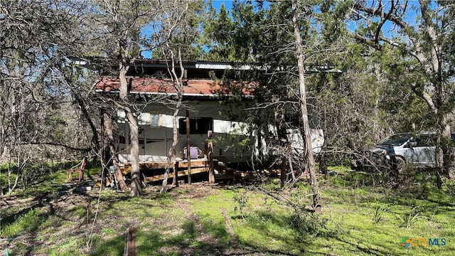 view of rear view of house