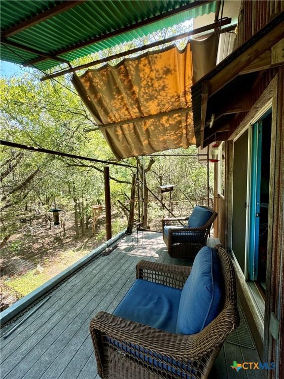 view of deck