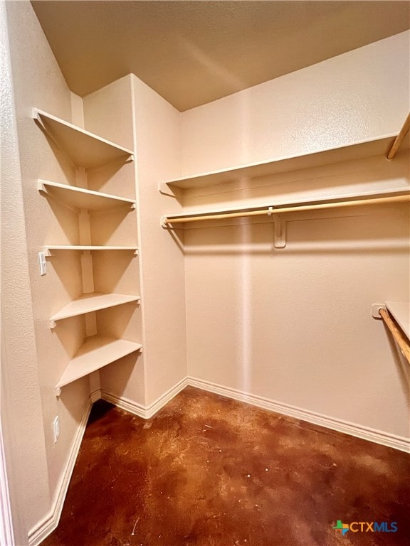 view of spacious closet