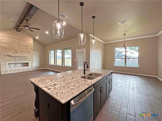 6128 Messina Dr, Temple, TX 76502 - bathroom with wood finished floors and double vanity