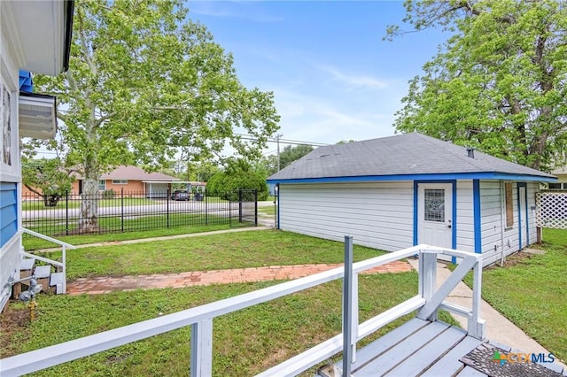 1200 4th St, Palacios, TX 77465 - view of yard