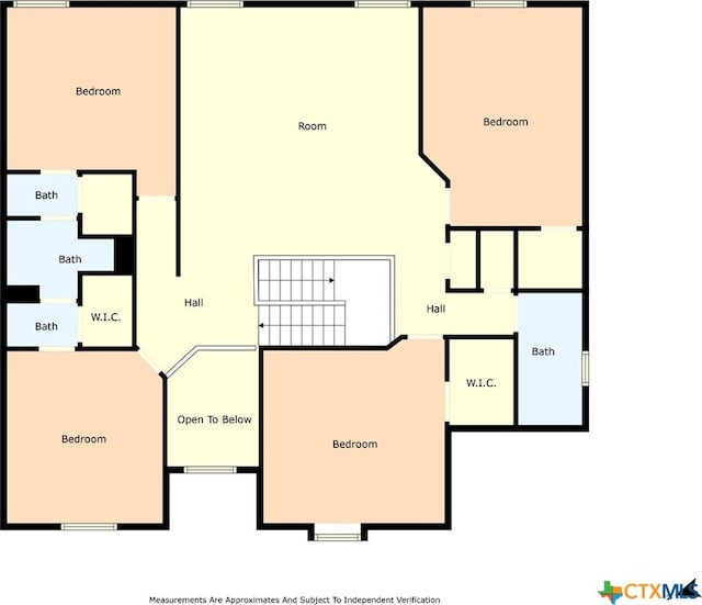 125 Big Timber Dr, Temple, TX 76502 - view of floor plan / room layout