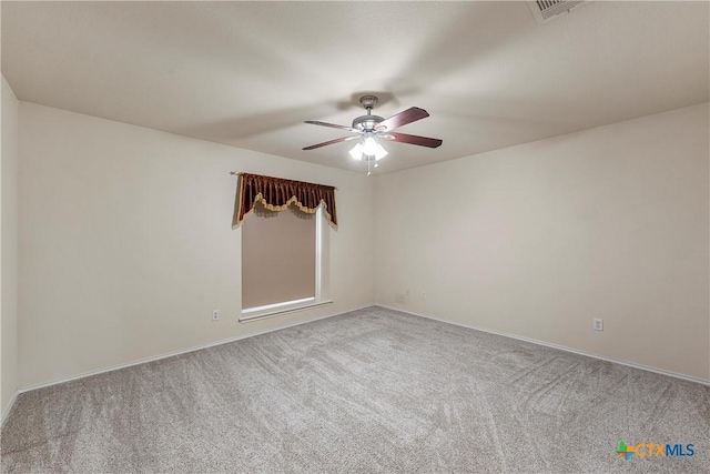 125 Big Timber Dr, Temple, TX 76502 - empty room with ceiling fan and carpet flooring