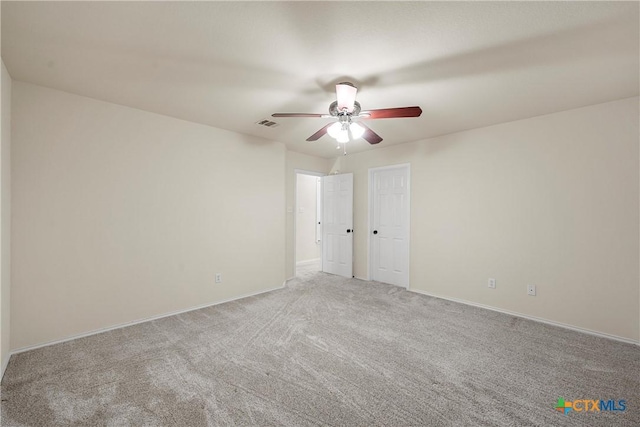 125 Big Timber Dr, Temple, TX 76502 - carpeted empty room featuring ceiling fan and baseboards