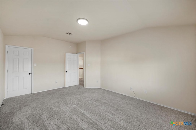 125 Big Timber Dr, Temple, TX 76502 - unfurnished bedroom with vaulted ceiling and carpet