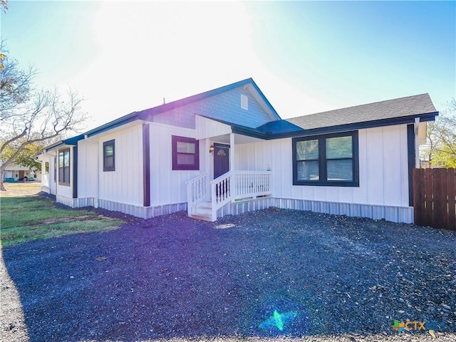 view of front of house