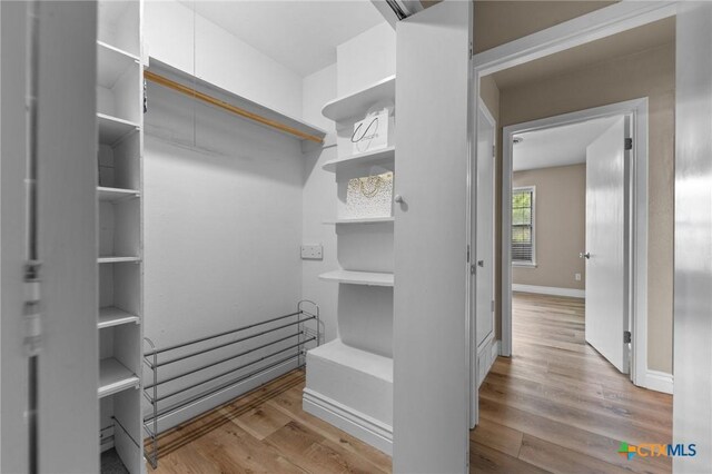 3610 Sierra Blanca Blvd, Temple, TX 76502 - walk in closet with wood finished floors