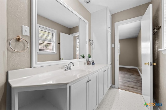 3610 Sierra Blanca Blvd, Temple, TX 76502 - bathroom featuring vanity and tile patterned flooring