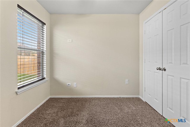 206 Danielle Dr, Killeen, TX 76542 - unfurnished bedroom with carpet floors, multiple windows, and a closet