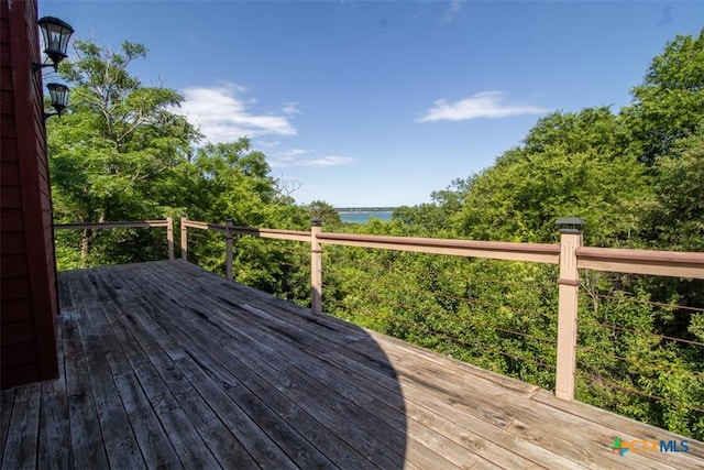 view of deck