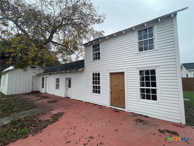 view of rear view of house