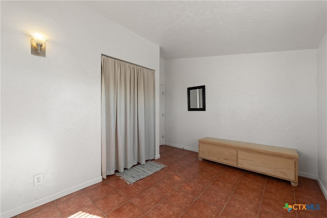 view of tiled bedroom