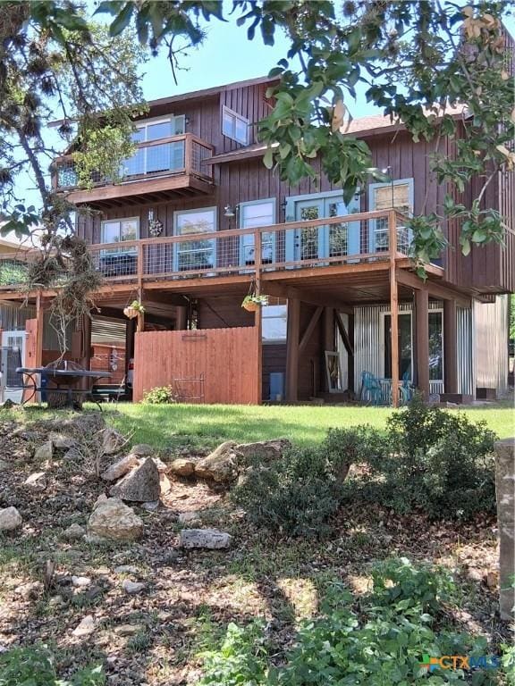 1837 Colleen Dr, Canyon Lake, TX 78133 - view of back of property