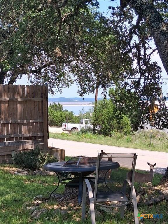 1837 Colleen Dr, Canyon Lake, TX 78133 - view of yard with a water view
