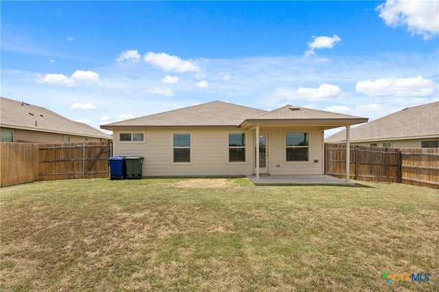 2048 Wigeon Way, Copperas Cove, TX 76522 - rear view of house featuring a patio area and a fenced backyard